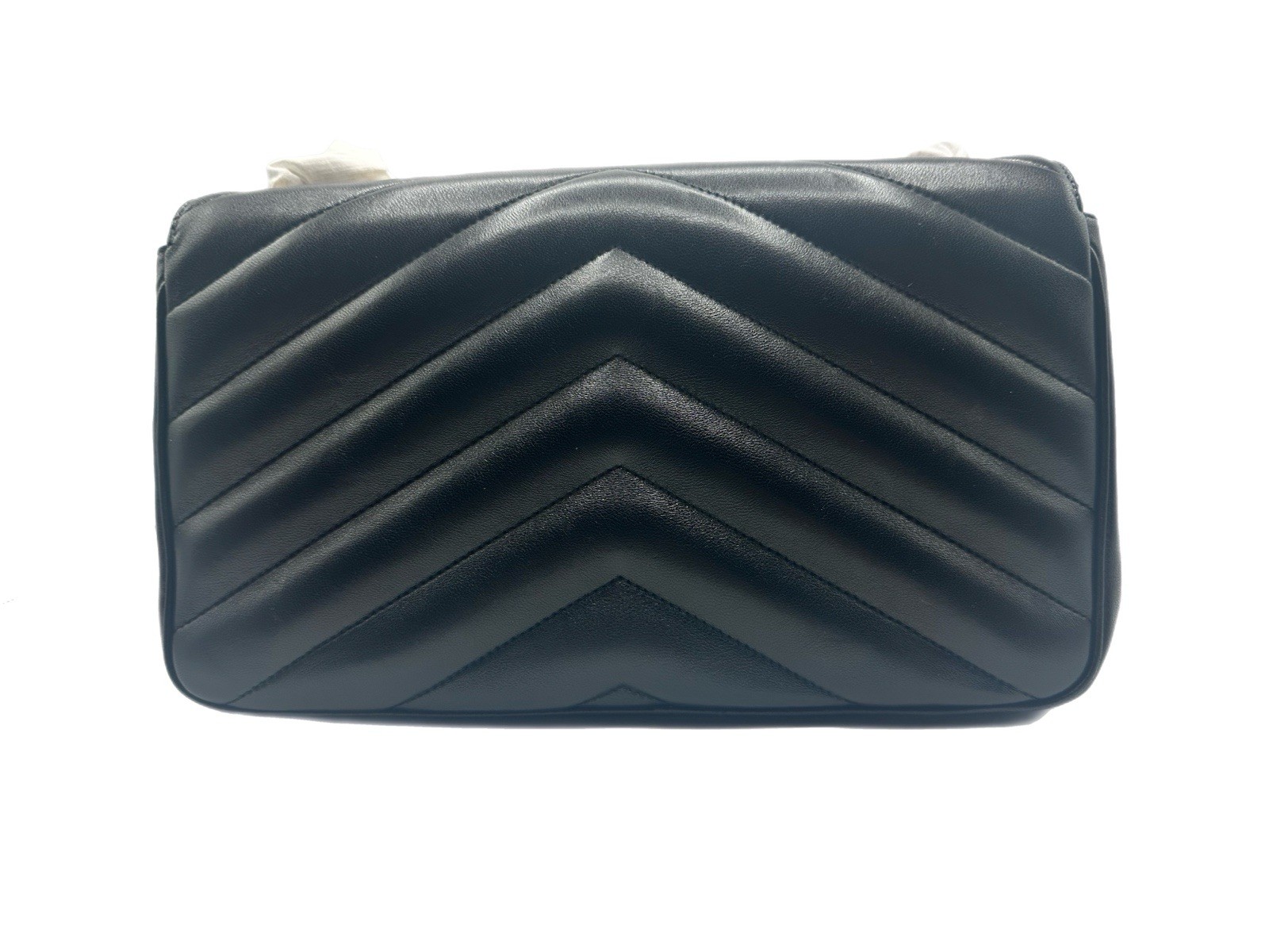 YSL SAINT LAURENT LOULOU MEDIUM IN PELLE DI AGNELLO MATELASSÉ NOIR