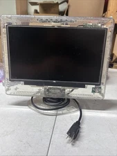 Vtg Clear Prison TV AMPD 13.3 LED Television Tested Working Jail Time Tv WORKS