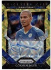2020-21 Panini Prizm Premier League Gokhan Inler Choice Gold Auto Autograph /10
