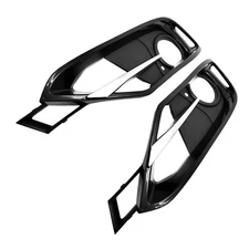 Front Bumper Fog Light Grille w/ Trim Cover For BMW 3 Series F30 F31 2012-2015