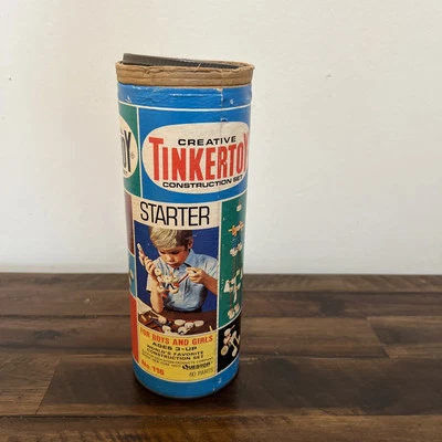 The Original Tinker Toy Construction Starter Set 116 Incomplete - Image 1 of 4