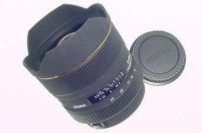 Sigma 12-24mm f/4.5-5.6 DG HSM EX Weitwinkel Zoomobjektiv für Canon EF - wie neuwertig