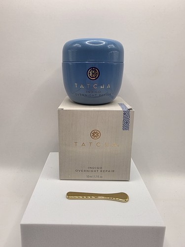 Tatcha Indigo Overnight Repair Serum In Cream 50ml/1.7 fl oz New In Box ...