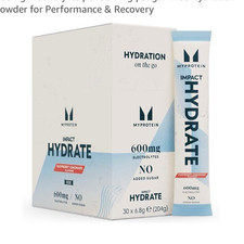 Myprotein Impact Hydrate Electrolyte Sachets Raspberry Lemonade 28 600mg