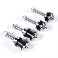 Quick Release Detachable Sissy Bar Docking Hardware Kit Mounting Bolt Chrome 1