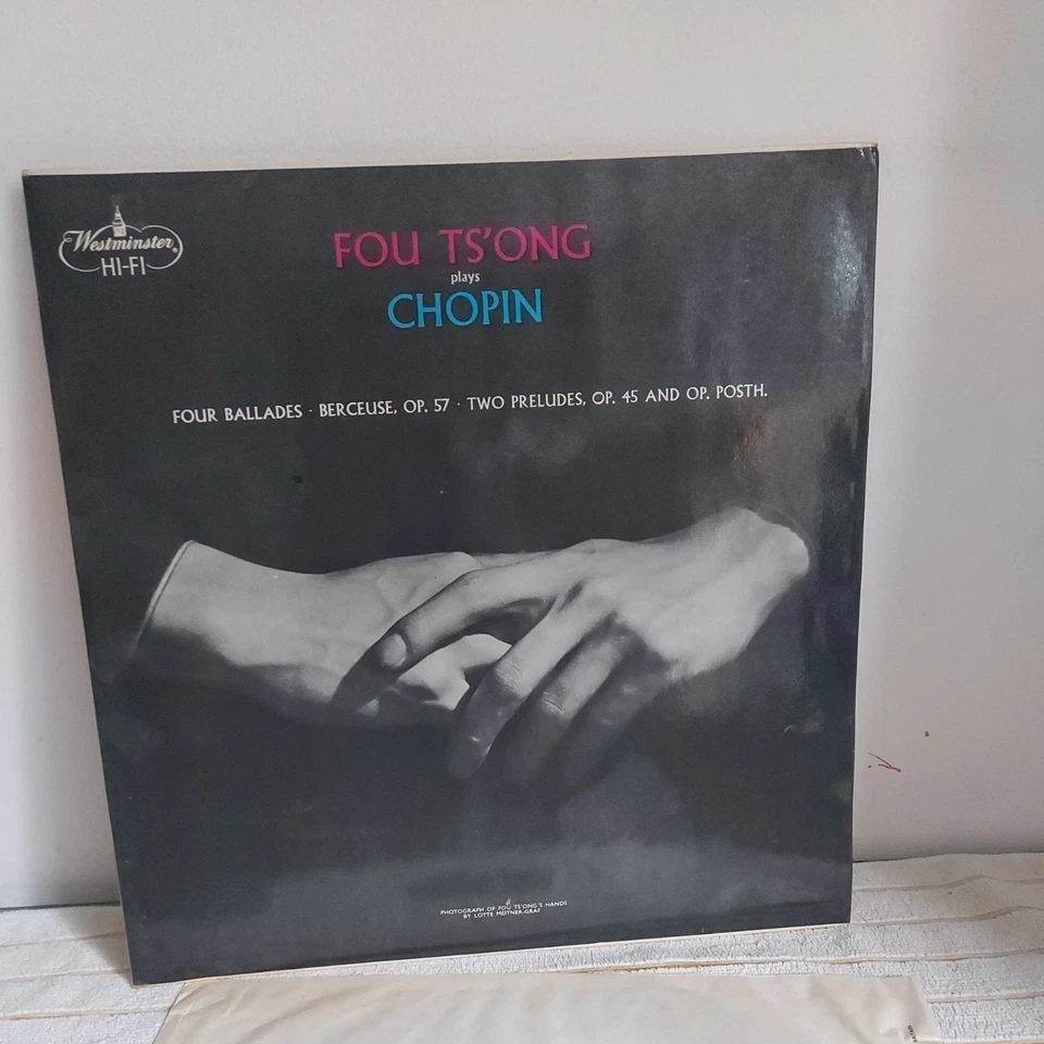 XWN 18956 Chopin Four Ballads Berceuse Two Preludes Fou Ts'ong - Image 3 of 4