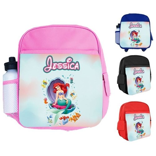 Personalised Backpack Any Name Kids Princess Design Girls Children Bag 107 - Picture 7 of 12