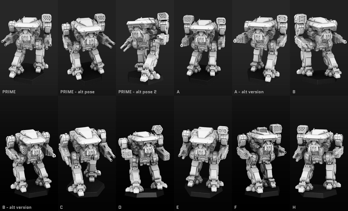 【マキチ】ALLISTICS DRILLED HAND MASAKARI Battletech Mech Overview: Warhawk (Masakari) - Goonhammer