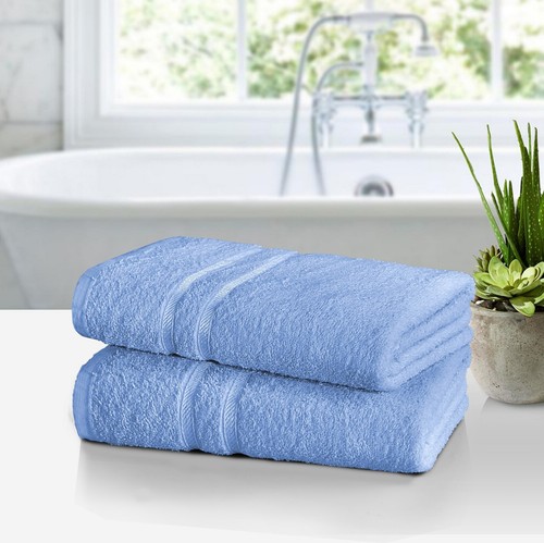 4 X Large Bath Towels 100% Egyptian Cotton Soft Hotel Big Jumbo Towel Set 500GSM - Picture 56 of 86