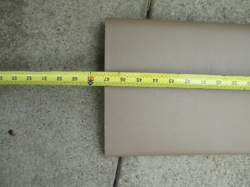 OEM 98 Dodge Dakota Back Seat Beige Camel Back Plate Trim Cover Substrate 560042 - Picture 7 of 9