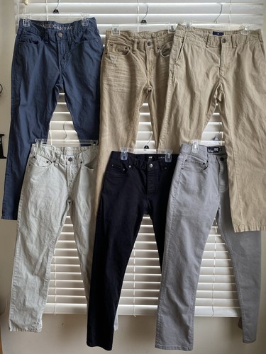 Men’s American Eagle 28/30 H&M 29/30 RSQ New York 29/29 Pants Slim Fit