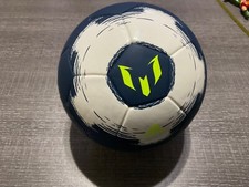 ADIDAS MESSI MINI SOCCER BALL WHITE Navy Gree...