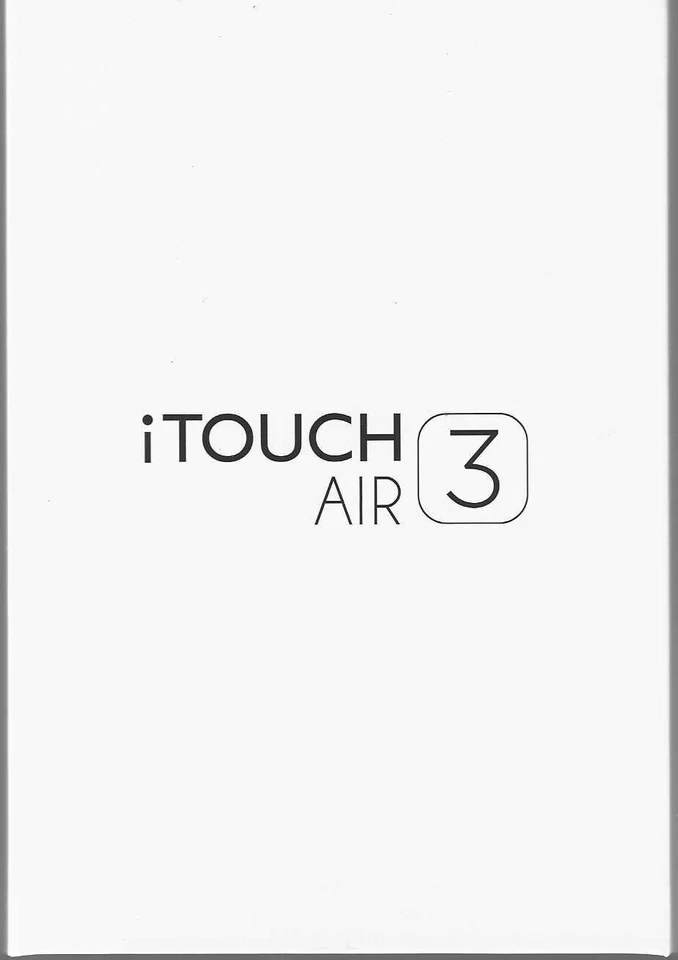 iTouch Air 3 Smartwatch: Black Case 40mm with Black Strap - Image 4 of 4