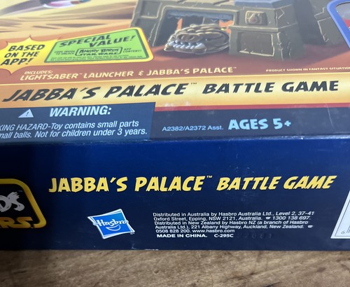 NEW Collectible Star Wars Angry Birds Jabba's Palace Battle Game - Picture 3 of 7