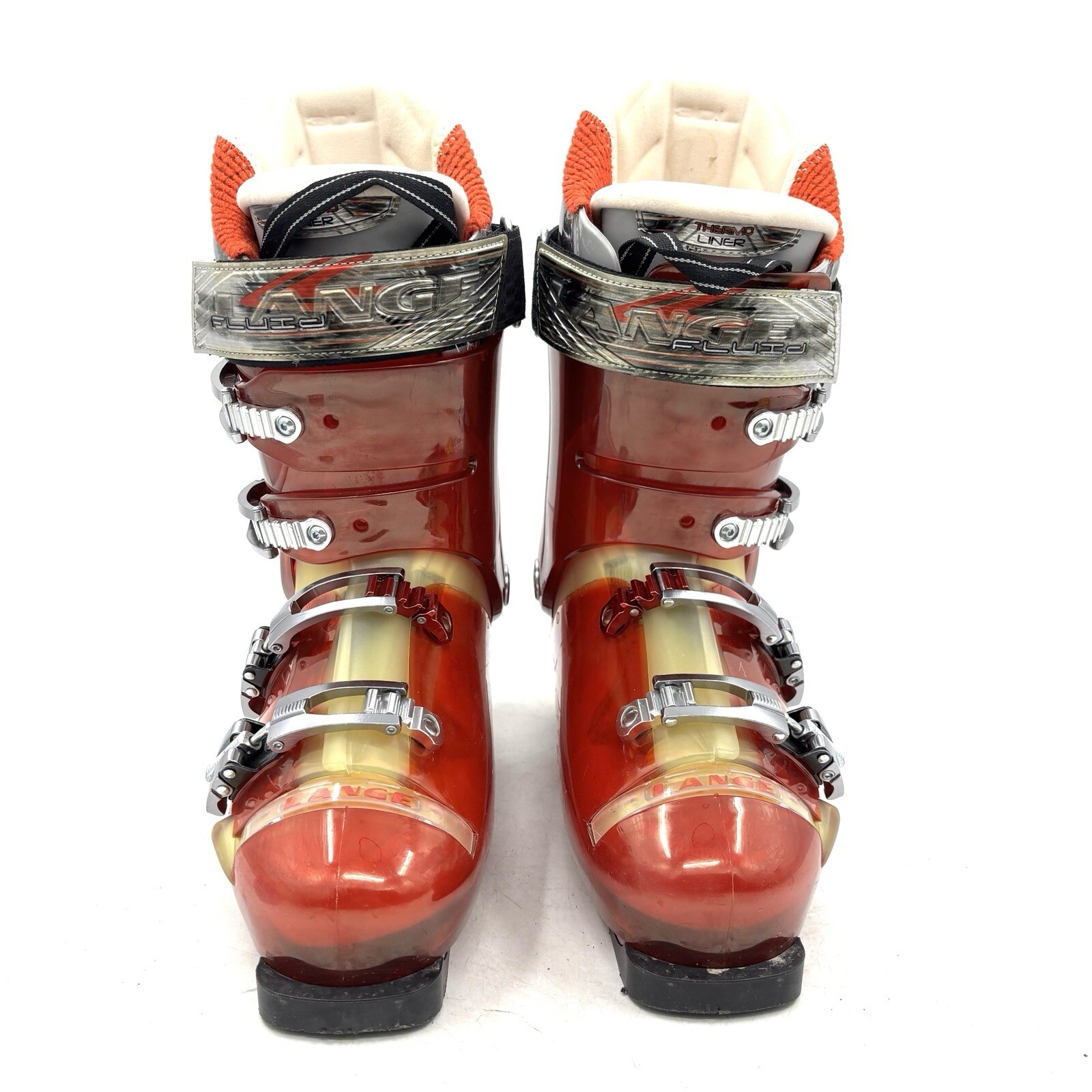 SALOMON Scarponi da sci da discesa Lange Fluid 120 rossi uomo taglia Mondo 27
