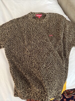 トップス Supreme Textured Small Box Sweater/ L Supreme Textured Small Box Sweater - Supreme 通販 Online
