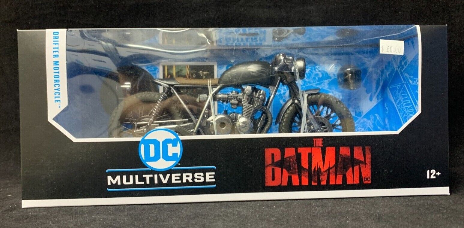McFarlane Toys Multiverse "Drifter Motorcycle" The Batman Movie 2022