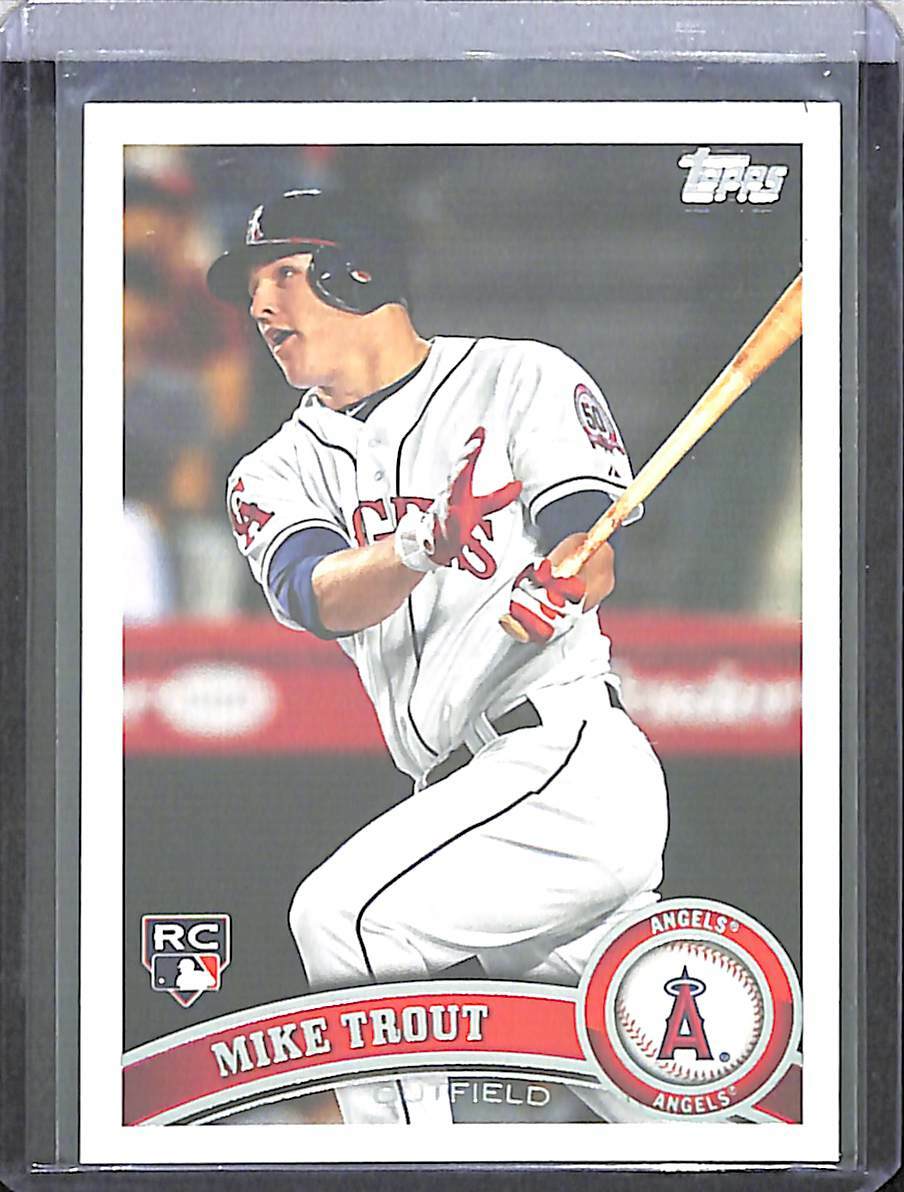 2011 Topps Update Rookie #US175 Mike Trout