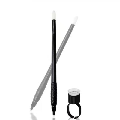 Disposable U Shape Microblading Permanent Makeup Needles Blades Pen Handtool