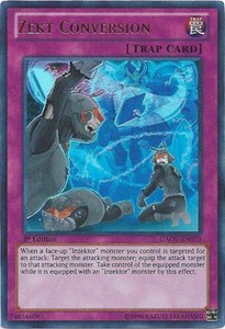 Zekt Conversion - GAOV-EN073 - Ultra Rare - 1st Edition x3 - Lightly Played