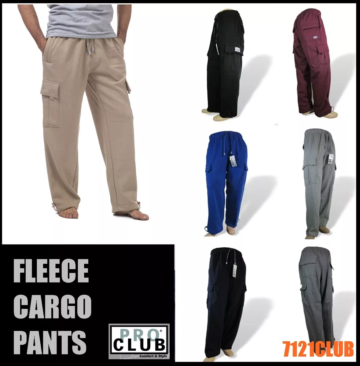 Pro Club Men's Comfort Fleece Pant 