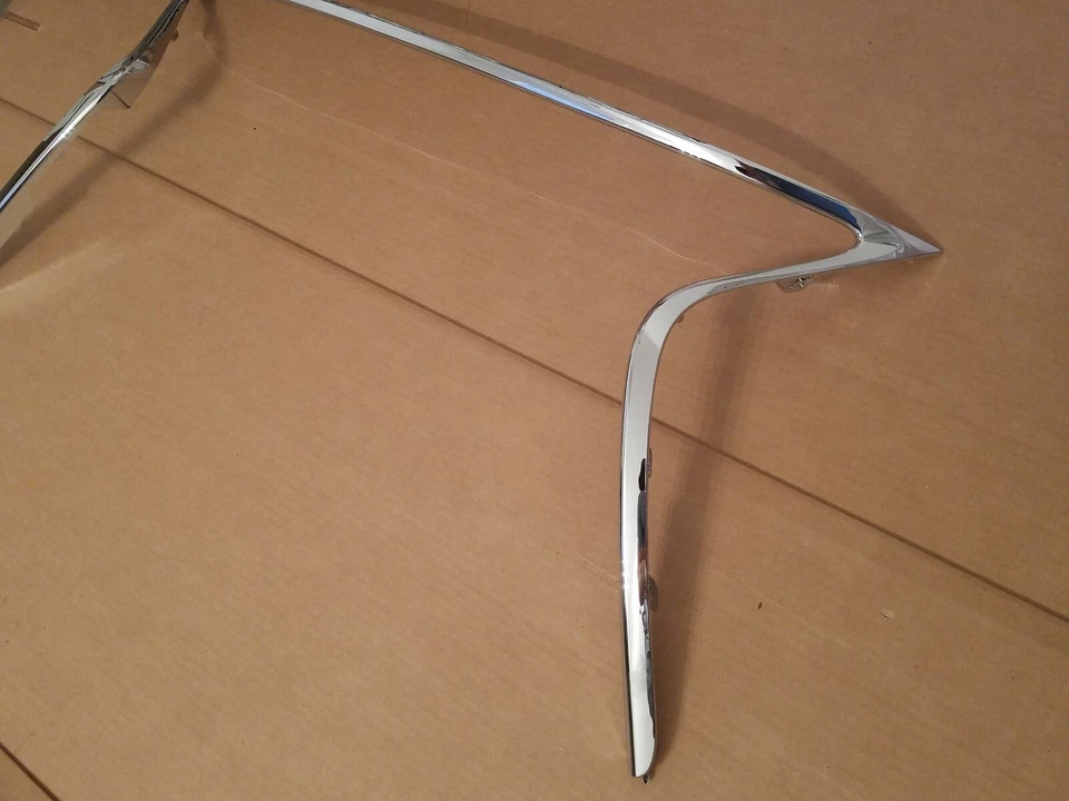 Parachoques delantero para LEXUS ES350 ES300H 2013-2015 parrilla superior moldura cromada Foto 3 de 3