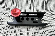 Quick Release Roll Bar Aluminum Fire Extinguisher Holder Mount Bracket Black Red