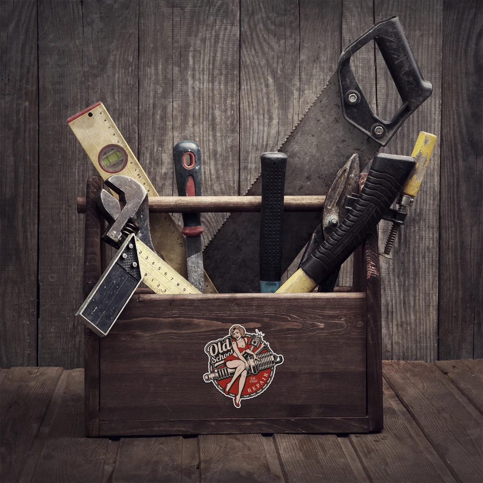 Retro Vintage Aufkleber Old School Ace Kult Rockabilly Style Bobber Route - 22 - Bild 3 von 4