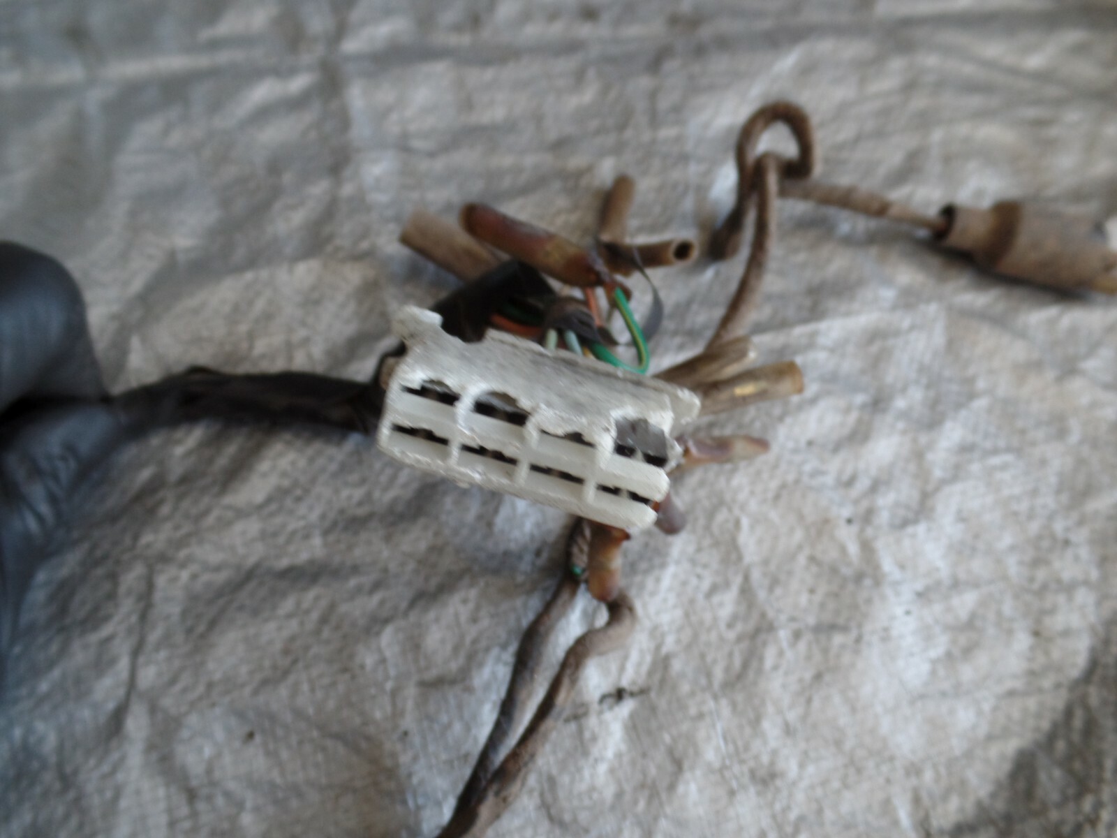 Honda XL250S XL250 Wiring Wire Harness *CONNECTOR HAS DEFECT 1978 1979