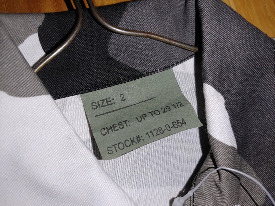 Nuevas etiquetas URBAN CITY CAMUFLAJE JR G.I. CAMISA BDU NUEVA CON ETIQUETAS NOS Niños Talla 2 Camuflaje Foto 4 de 4