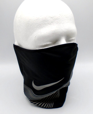 Nike Therma Fit Neck Warmer Adult S/M Black/Silver