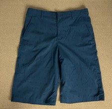 Under Armour Youth Shorts Size YXL Loose Heatgear Blue Shorts