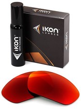 Polarized IKON Replacement Lenses For Costa Del Mar Brine  Red Mirror