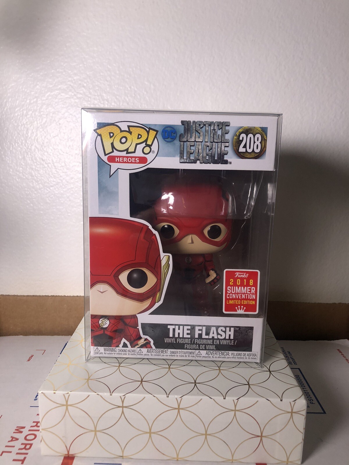 En Oferta Funko Pop! Vinyl: Dc Comics - The Flash - Box Lunch (Bl) (Exclusive) #208