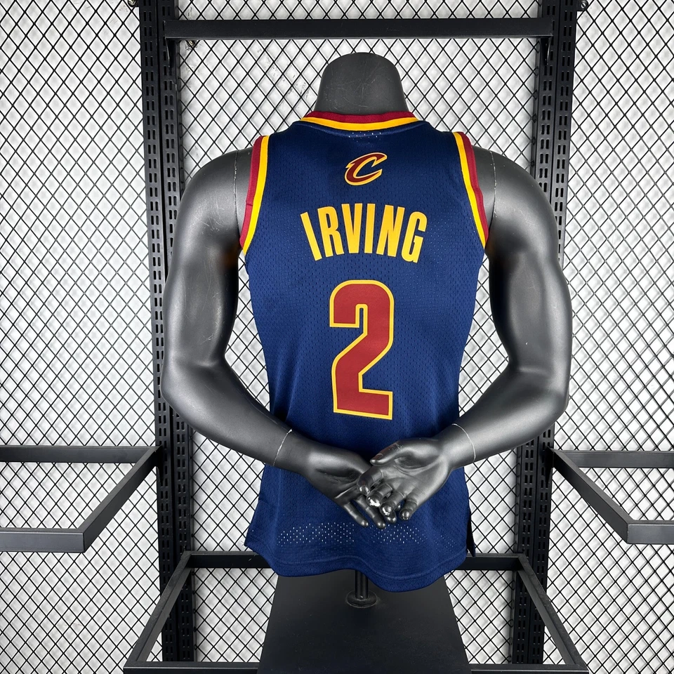 SW Cavaliers 11-12 CAVS Nº Jersey retro azul 2 IRVING S-2XL Mit.chell & Ness Foto 3 de 4
