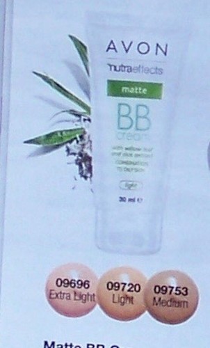 AVON NUTRAEFFECTS MATTE BB CREAM SHADES EXTRA LIGHT, LIGHT, MEDIUM NEW 30ML (O) - Picture 4 of 4