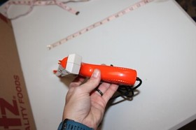 1985 Nintendo NES Zapper Orange Duck Hunt Gun Authentic NES-005 UnTested Vintage