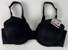 Vanity Fair Bra 75312FF Radiant 40D Diamond Full Coverage Smooth UW Black B36