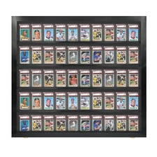 Card Display Case for Graded PSA Cards Sports Cards Case Beckett Deep holds 50