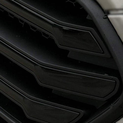 For Ford Transit Custom Front Grille – OEM Style, New Shape, Matte Black Base – - Picture 7 of 14