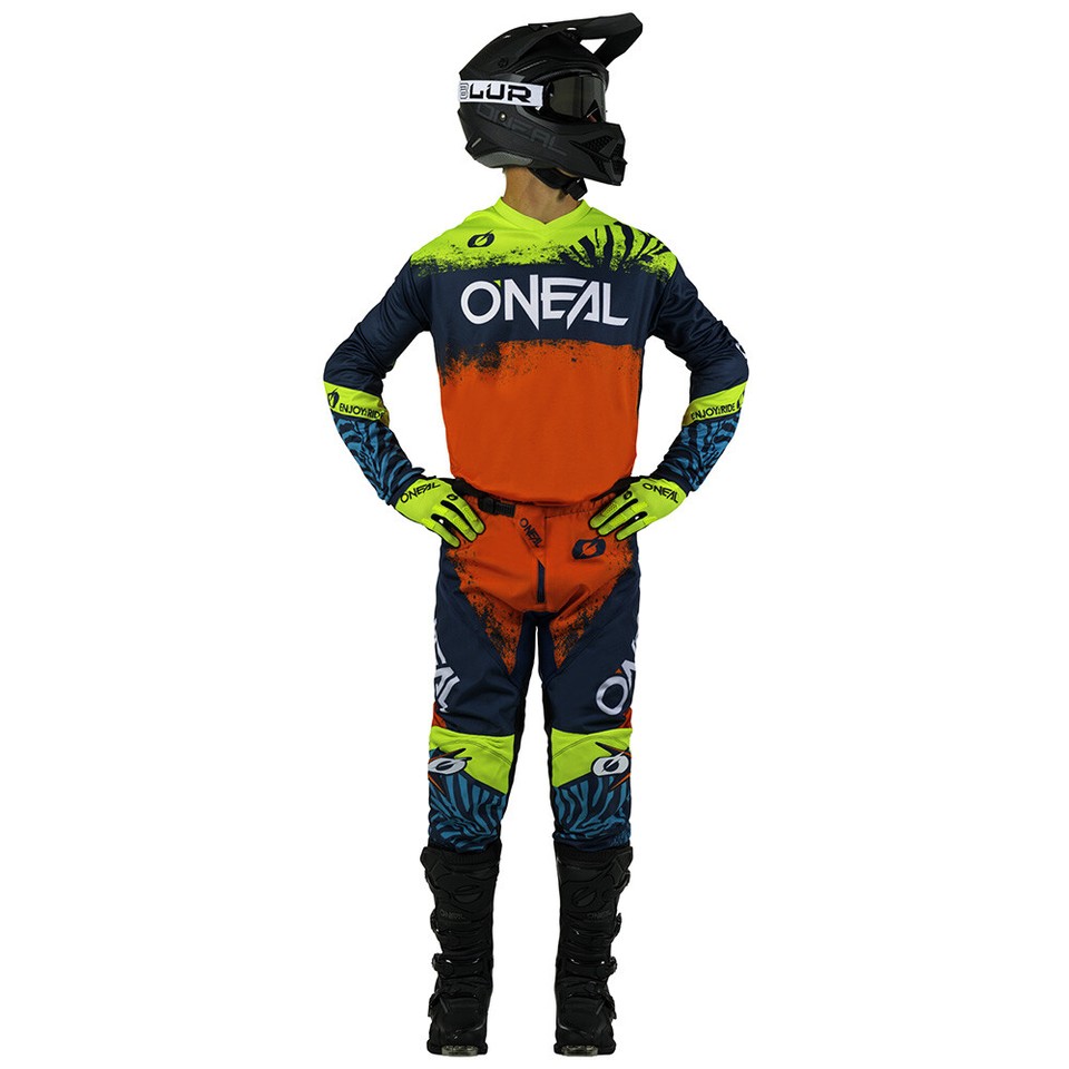 O'Neal Maillot VTT Manches Longues Element Dirt - Noir/Gris | Maciag - 9