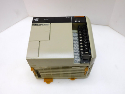 OMRON SYSMAC CQM1 PROGRAMMABLE CONTROLLER CPU UNIT CQM1-CPU11 24Vdc 10mA 16 PTS