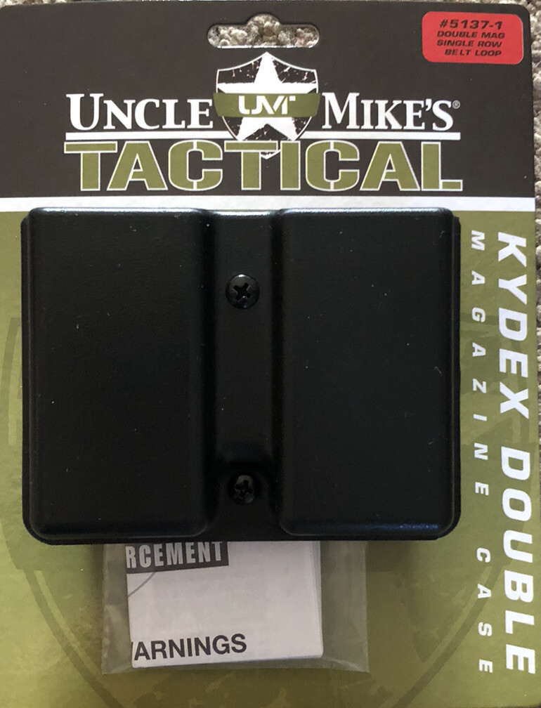 UNCLE MIKES DOUBLE MAG CASE SINGLE STACK MAGAZINES  51371-image