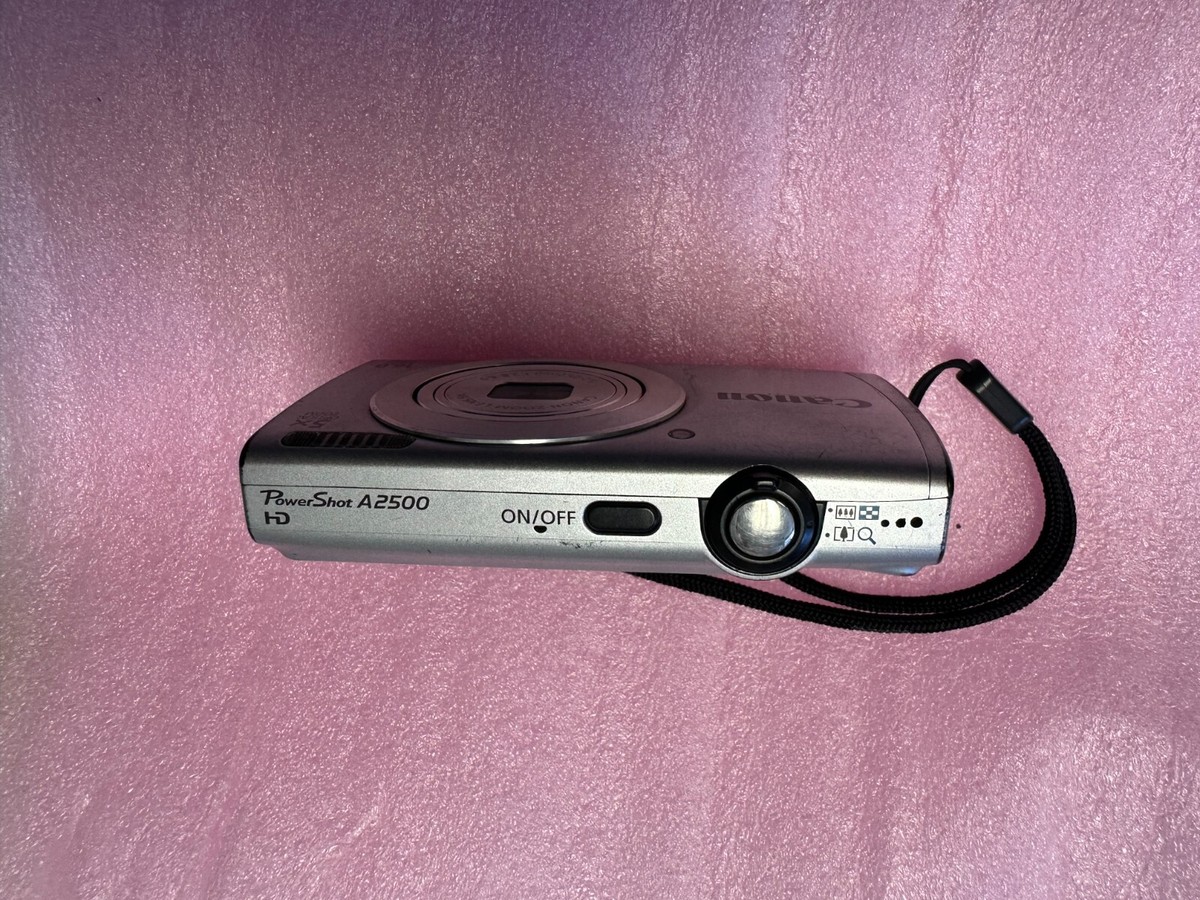 Canon PowerShot A2500 16.0MP Digital Camera - Silver for sale
