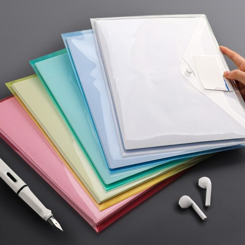 10 Pcs Document Organiser Document Bag A4 File Folders Document Wallets - Picture 7 of 20