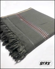 AFGHAN PATOO HANDMADE COZY SAWATI WOOL SOLID PASHTUN SHAWL SCARF WRAP MENS WOMEN