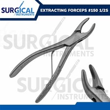 Extracting Forceps Dental Surgical Instruments 150 1/2S Stainless German Grade