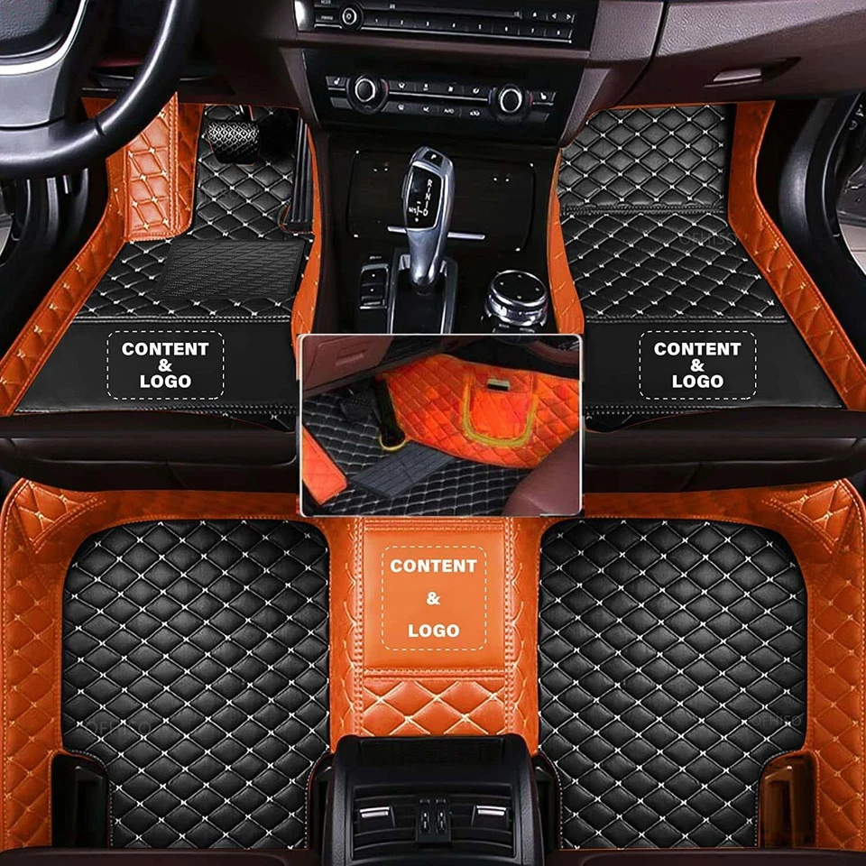 Custom Carpets Fit Mercedes Benz Car Floor Mats With Pocket Full Set All Weather Foto 4 de 4