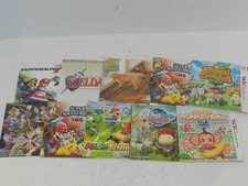 Genuine Authentic Nintendo 3DS Game Manual Booklet Instructions -You Pick & Save