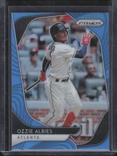 2020 Panini Prizm Prizms Carolina Blue #231 Ozzie Albies